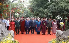 Tổng Bí thư, Chủ tịch nước Tô Lâm dâng hương tưởng niệm các Vua Hùng