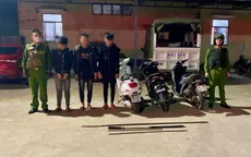 Mang hung khí đi giải quyết mâu thuẫn, 3 thiếu niên bị bắt giữ