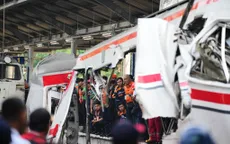 Tai nạn tàu hỏa nghiêm trọng tại Indonesia, ít nhất 14 người thiệt mạng