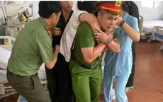 Công an phường kịp thời hỗ trợ cháu bé bị ngất trên đường