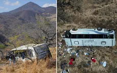 Xe bus lao khỏi đường cao tốc ở Mexico, ít nhất 11 người tử vong