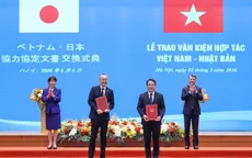 Việt Nam, Nhật Bản trao nhiều văn kiện hợp tác quan trọng