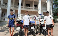 Thanh Hóa: Nhóm thanh thiếu niên lạng lách trên Quốc lộ 1 bị phạt gần 50 triệu đồng