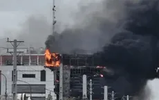 Cháy lớn tại trung tâm thương mại ở Iran, gần 50 người thương vong