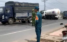 Tai nạn liên hoàn giữa 3 ô tô ở Tây Ninh, tài xế xe tải tử vong trong cabin