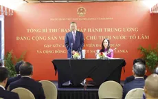 Tổng Bí thư, Chủ tịch nước Tô Lâm gặp gỡ cán bộ cơ quan đại diện và cộng đồng người Việt Nam tại Sri Lanka