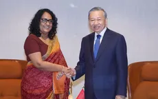 Tổng Bí thư, Chủ tịch nước Tô Lâm hội kiến Thủ tướng Sri Lanka
