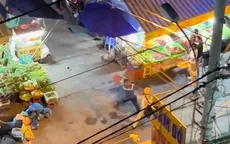 Em trai dùng ghế nhựa tấn công CSGT để giúp anh vi phạm nồng độ cồn bỏ chạy