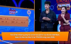 Diễn viên Bảo Trung cùng Quỳnh Như thắng lớn tại Úm ba la ra chữ gì