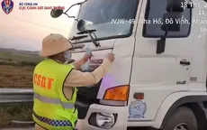 Không có GPLX, tự ý lắp thêm đèn chạy cao tốc, tài xế và chủ xe bị phạt 78,5 triệu đồng