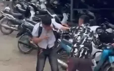Nhóm thanh niên leo tường vào trường, hành hung học sinh lớp 12
