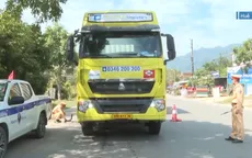 Xử lý nghiêm xe quá khổ, quá tải qua địa bàn TP Huế
