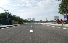 Thông xe kỹ thuật tuyến đường giáp đường sắt Bắc - Nam và hồ Linh Đàm