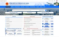 Bộ Xây dựng yêu cầu công khai 100% thủ tục hành chính trên hệ thống thông tin tập trung