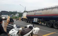 Tai nạn liên hoàn giữa 3 xe tải trên Quốc lộ 14, 1 người bị thương nặng