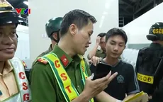 Xuyên đêm kiểm tra tại chợ Bình Điền, phát hiện 2 tài xế dương tính ma túy