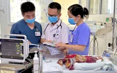 Cứu sống trẻ sơ sinh xuất huyết phổi do tim bẩm sinh