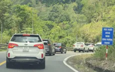 Lâm Đồng phân luồng giao thông đèo Bảo Lộc phục vụ sửa chữa sạt lở