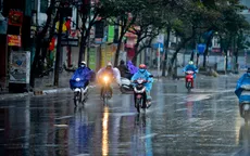 Mưa dông tiếp diễn tại nhiều khu vực, cảnh báo nguy cơ lốc xoáy trên biển 
