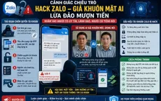 Cảnh giác thủ đoạn chiếm đoạt tài khoản Zalo rồi nhắn tin lừa “mượn tiền”
