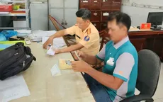 Xử phạt tài xế xe ben làm rơi đá xuống đường khiến nhiều người ngã