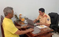 Xử phạt tài xế xe khách va chạm khiến học sinh ngã ra đường rồi tiếp tục di chuyển