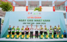 Hơn 1.000 bạn trẻ TP Hồ Chí Minh chung tay dọn rác trong Ngày Chủ nhật xanh