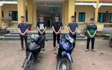Triệu tập nhóm học sinh mang dao phóng lợn để thể hiện trên mạng xã hội
