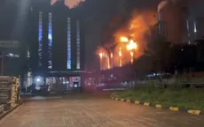 Cháy lớn tại nhà máy Tôn Hoa Sen ở TP Hồ Chí Minh