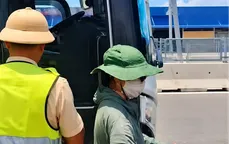 Phạt hơn 82 triệu đồng xe 26 chỗ “nhồi” 37 khách lưu thông trên cao tốc