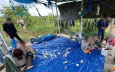Triệt phá sới bạc trong vườn thanh long, tạm giữ 7 người liên quan
