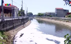 Kênh Kim Đôi (Bắc Ninh) ô nhiễm, bốc mùi hôi thối, người dân xây xẩm, choáng váng mỗi lần đi qua