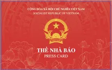 Bộ Văn hóa, Thể thao và Du lịch ban hành mẫu thẻ nhà báo mới