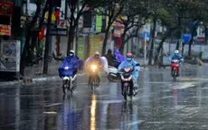 Bắc Bộ có mưa rào và dông, sau đó giảm mây và trời nắng