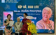 Tuổi U100 rực rỡ và ký ức làm phim tài liệu thời chiến của "nhà văn trẻ" Xuân Phượng
