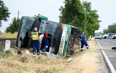 Tai nạn xe bus ở Hungary khiến hàng chục người thương vong