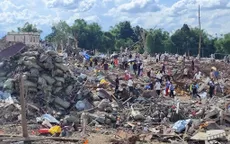 Nổ tòa nhà chứa vật liệu nổ ở Myanmar, hơn 45 người thiệt mạng