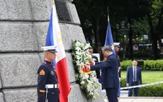Tổng Bí thư, Chủ tịch nước Tô Lâm dâng hoa tại Đài tưởng niệm anh hùng dân tộc Jose Rizal (Philippines)