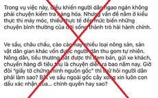 Đăng bài sai sự thật, người đàn ông bị phạt hơn 6 triệu đồng