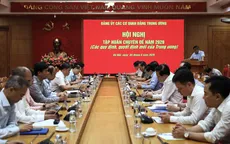 Đảng ủy các cơ quan Đảng Trung ương tập huấn các quy định, quyết định mới của Trung ương