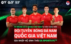 Lần đầu tiên Đội tuyển bóng đá quốc gia Việt Nam góp mặt chính thức trong hệ sinh thái game toàn cầu EA Sports FC™