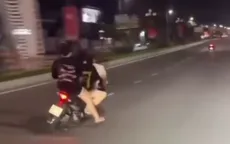 Không đội mũ bảo hiểm, lạng lách nhiều vòng trên phố, 3 thiếu nữ bị lập biên bản