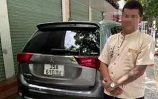 Dán băng dính sửa biển số ô tô, tài xế ở Ninh Bình bị phạt 23 triệu đồng