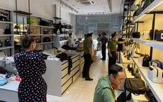 Phát hiện hàng nghìn sản phẩm hàng hiệu chưa rõ nguồn gốc trị giá hàng tỷ đồng
