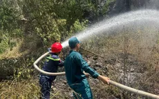 Đà Nẵng dập tắt đám cháy nguy hiểm, ngăn lửa lan vào rừng