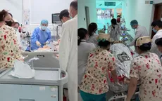 Cứu sống nữ sinh bị container cán qua người