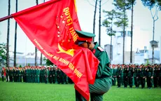 556 chiến sĩ mới thuộc Trung đoàn Gia Định tuyên thệ hoàn thành huấn luyện