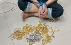 Bắt đối tượng trộm lượng lớn vàng bạc trị giá khoảng 3 tỷ đồng