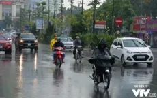 Nhiều khu vực mưa dông, có nơi trên 80mm, nguy cơ lũ quét, sạt lở đất