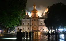 Hỏa hoạn tại tu viện gần 1.000 năm tuổi ở thủ đô của Ukraine